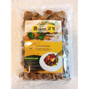 비건채식마켓_채식콩고기(불고기용) 400g, 1개