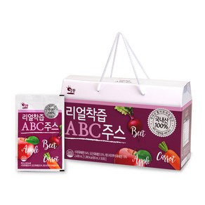 [사과망태기] 리얼착즙 ABC주스 (80ml*30포)