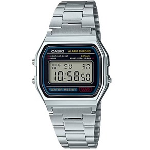 카시오 남여공용 메탈 디지털 명품 시계 A158WA-1DF / CASIO