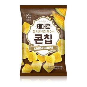 우리밀 제대로 콘칩 60g X 5, 5개