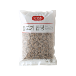 에쓰푸드 불고기토핑 1kg/sfood, 1개, 1kg