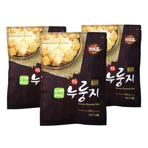 성찬식품 끓임용 누룽지 800gx3개입 1박스, 800g, 3개