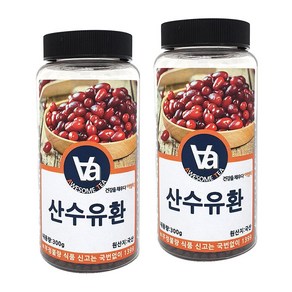 어썸티 국산 산수유환 (산수유열매환), 300g, 2개