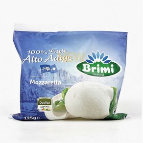 [13%]브리미 생모짜렐라 치즈 125g, 1개