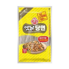 오뚜기 옛날당면(국산고구마전분100), 1개, 300g