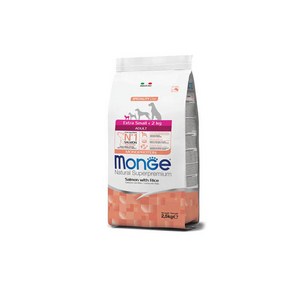 [몬지]내추럴(LID)모노프로틴슈퍼프리미엄미니어덜트/연어+쌀2.5kg, 1개, 연어+쌀, 2.5kg