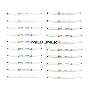 제브라 마일드라이너 형광펜 마일드 라이너 MILDLINER