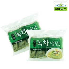 베스트식품 칠갑 녹차냉면 1kg 5개