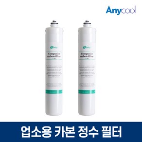 심비 카본필터 제빙기 정수필터 업소용 ST-1501 커피머신 상수도, 1개