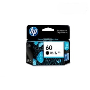 HP 60 60XL CC640WA CC643WA CC644WA CC641WA 검정 컬러 정품번들 벌크 잉크, 1개, 정품번들 벌크HP60검정