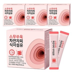 스무쑤욱 차전자피 식이섬유 30P, 180g, 4박스