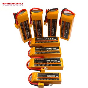 RC 장난감 리포 배터리 18.5V 5S 1300mAh 30C 비행기 드론 헬리콥터 자동차 보트용, [01] 30C, 05 3500mAh T plug_01 30C, 1개