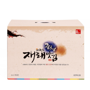 [광천 유가네 맛김] - 4호 재래식탁김 15g 30봉, 1box, 1개