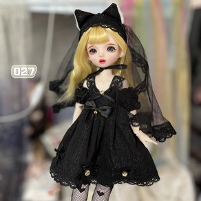 구체관절인형 30cm 메이크업 풀세트 1/6 USD BJD 구관 의상 30종