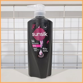 태국 썬실크(Sunsilk) 샴푸 블랙샤인 Black Shine, 370ml, 1개