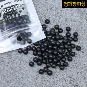 말랑구슬 블랙쿠션고무 원투 자작채비, 블랙쿠션고무(8mm) 100개입, 1개