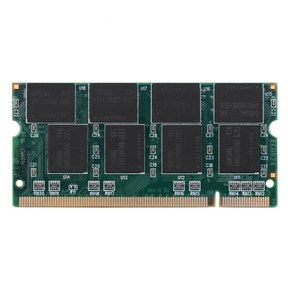 1GB DDR1 노트북 메모리 RAM SO-DIMM 200PIN DDR333 PC 2700 333MHz 노트북 메모리아, 하나, 초록