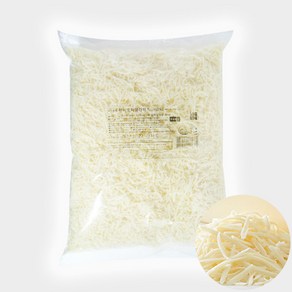 썬리취 펜시 모짜렐라 치즈(100%)2kg(눈꽃 토핑 피자), 1개, 2kg