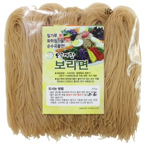 오곡대장 보리국수면 보리면 600g, 1개