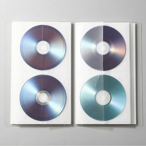 무지 무인양품 폴리프로필렌 CD / DVD 홀더 케이스 2단 20매