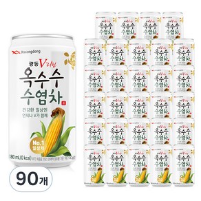 V라인얼굴 광동옥수수수염차, 180ml, 90개