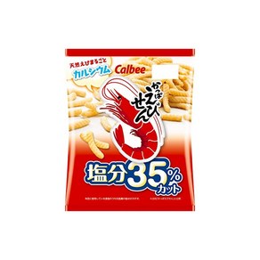 카루비 카파에비센 염분 35% 차단 68g×12봉 칼슘 에비센 그만둘 수 없어 멈추지 않다 저염 간식 과자, 68g, 12개