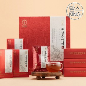 [강원인삼농협] 홍삼순액미 6년근 홍삼추출액 70mlX30포, 2.1L, 1박스