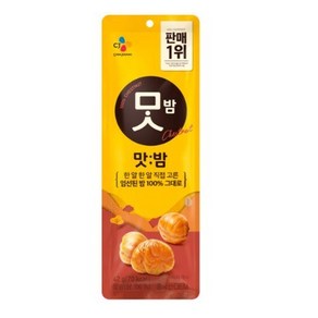 맛밤 유기농, 12개, 42g