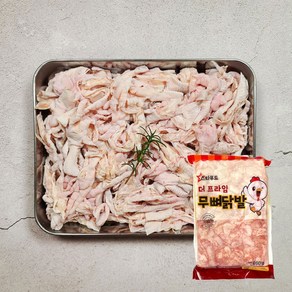 국내산 신선 냉동 무뼈 닭발, 1개, 900g