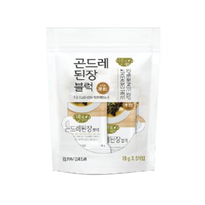 바로먹쿡 즉석국 곤드레된장국 18gx5개입, 90g, 5개