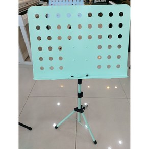 파스텔 컬러 악보 접이식 보면대 (리퍼), 민트, 1개