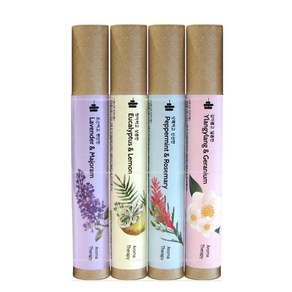 바르는 아로마 롤온 스틱, (12ml)AT-제라늄&일랑일랑, 1개