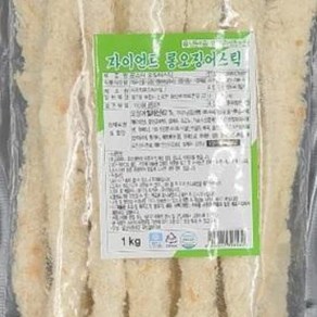 자이언트롱오징어튀김 리치 냉동 1Kg, 1개, 1L