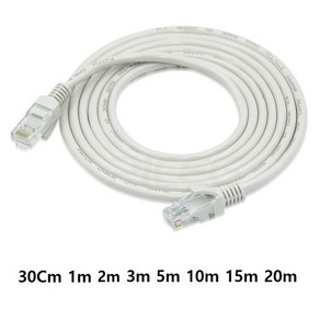 랜케이블 CAT5E 다이렉트 30Cm 1m 1.5m 3m 5m 10m 15m 20m