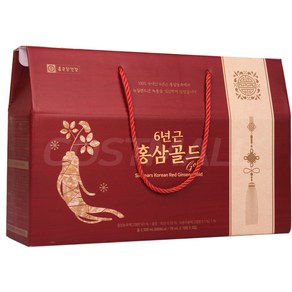 종근당건강 6년근 홍삼골드 70ml X 30포 녹용추출물, 1박스, 2.1L