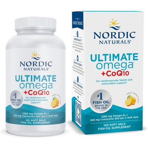 노르딕 내추럴스 얼티메이트 오메가+코큐텐 1280mg+100mg 120소프트젤, 120정, 1개