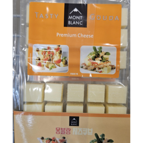 몽블랑 고다큐브치즈, 220g, 2개