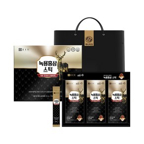 종근당 녹용홍삼 스틱, 1개, 300ml