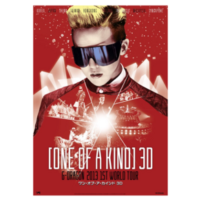 지드래곤 지디 2013 월드 투어 콘서트 DVD ONE OF A KIND 3D