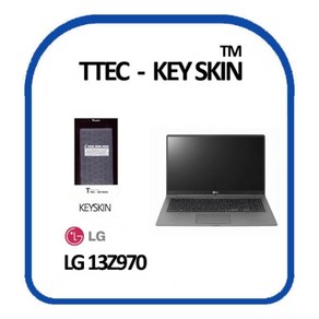 [티테크놀로지] 노트북키스킨 13.3형 LG 그램 13Z970 [투명], 상세페이지 참조, 1개