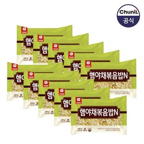 [천일식품] 햄야채볶음밥250g 10봉, 250g, 10개