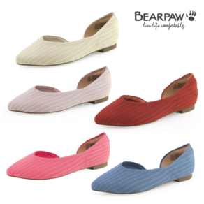 베어파우(BEARPAW) ALLISON 플랫슈즈 K2005014OA-W 베이지