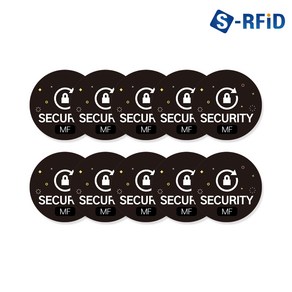 메탈 RFID 태그 출입 직접 등록 도어락 등록 출입문 스티커