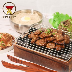 수제양념 돼지갈비 칼집 돼지목살 밀키트, 400g, 4개