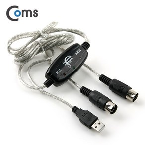 Coms [KT805] Coms USB 컨버터(미디 케이블), 1개