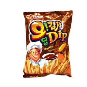 [박스]오리온 오감자딥 양념바베큐 75g 12입(1박스), 12개