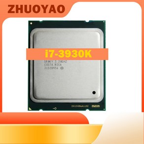 코어 i7 3930K 프로세서 데스크탑 CPU 6 3.20GHz 15MB 32nm A2011 스팟 주식, 1개