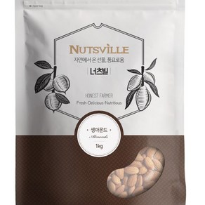 24년 너츠빌 햇 생아몬드 1kg, 1개