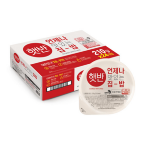 맛있는 밥 CJ 햇반 X 24개, 210g