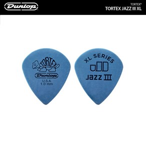 [DUNLOP] 던롭 기타 피크 톨텍스 시리즈 재즈 3 XL 72개 세트 / TORTEX JAZZ III XL(72ea), 1.14MM [DLAC-402], 1개